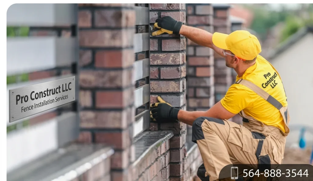 Pro Construct LLC professional fence installation services in Vancouver and Woodland