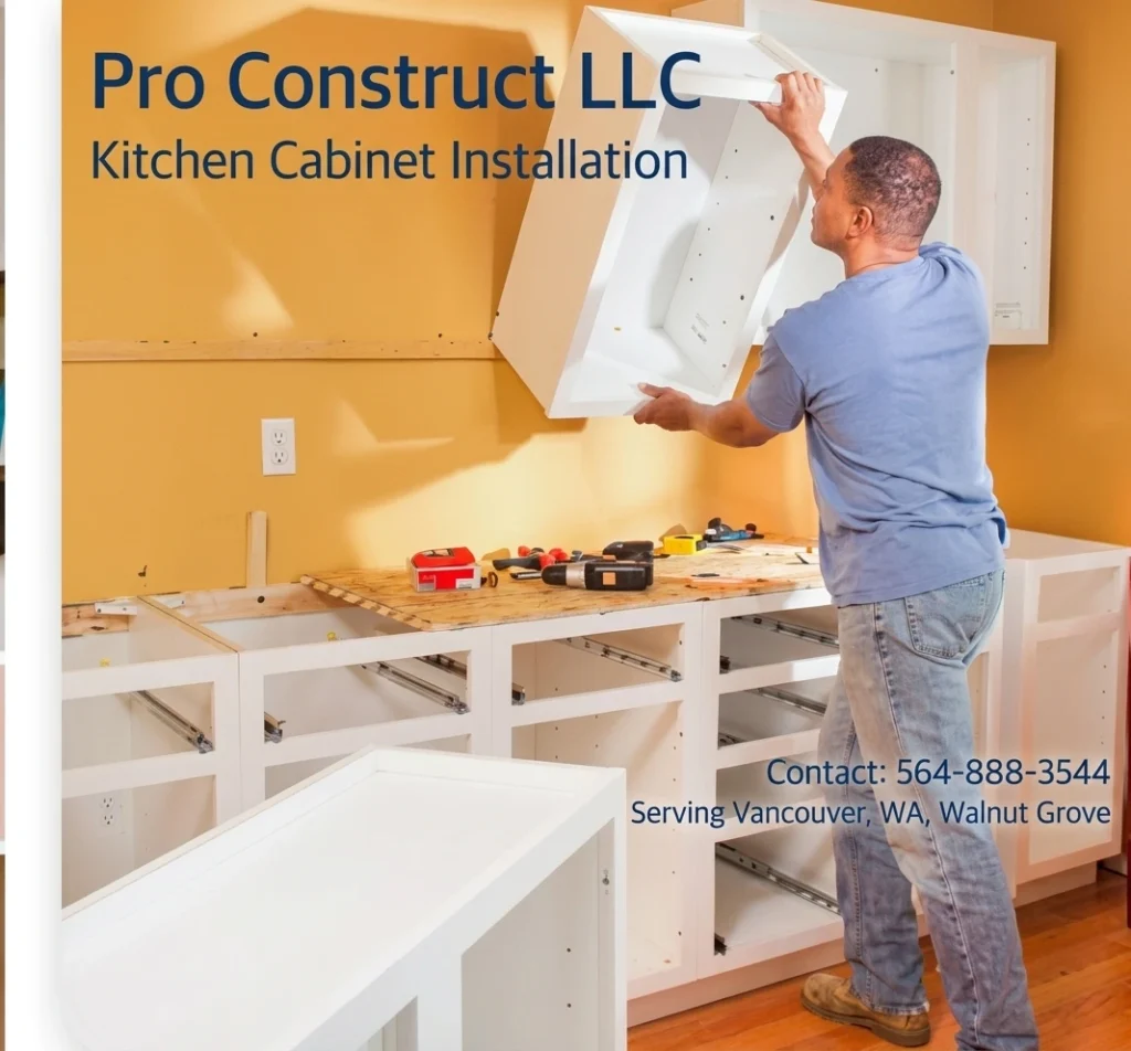 Kitchen cabinet planning guide and mistakes to avoid by Pro Construct LLC
